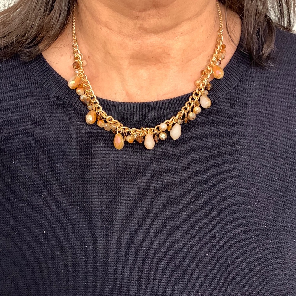 NWOT Golden Brown Necklace & Bracelet Combo - Picture 7 of 13